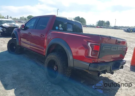 2019 Ford F-150 Raptor z USA, uszkodzony, nr VIN 1FTFW1RG5KFB12355